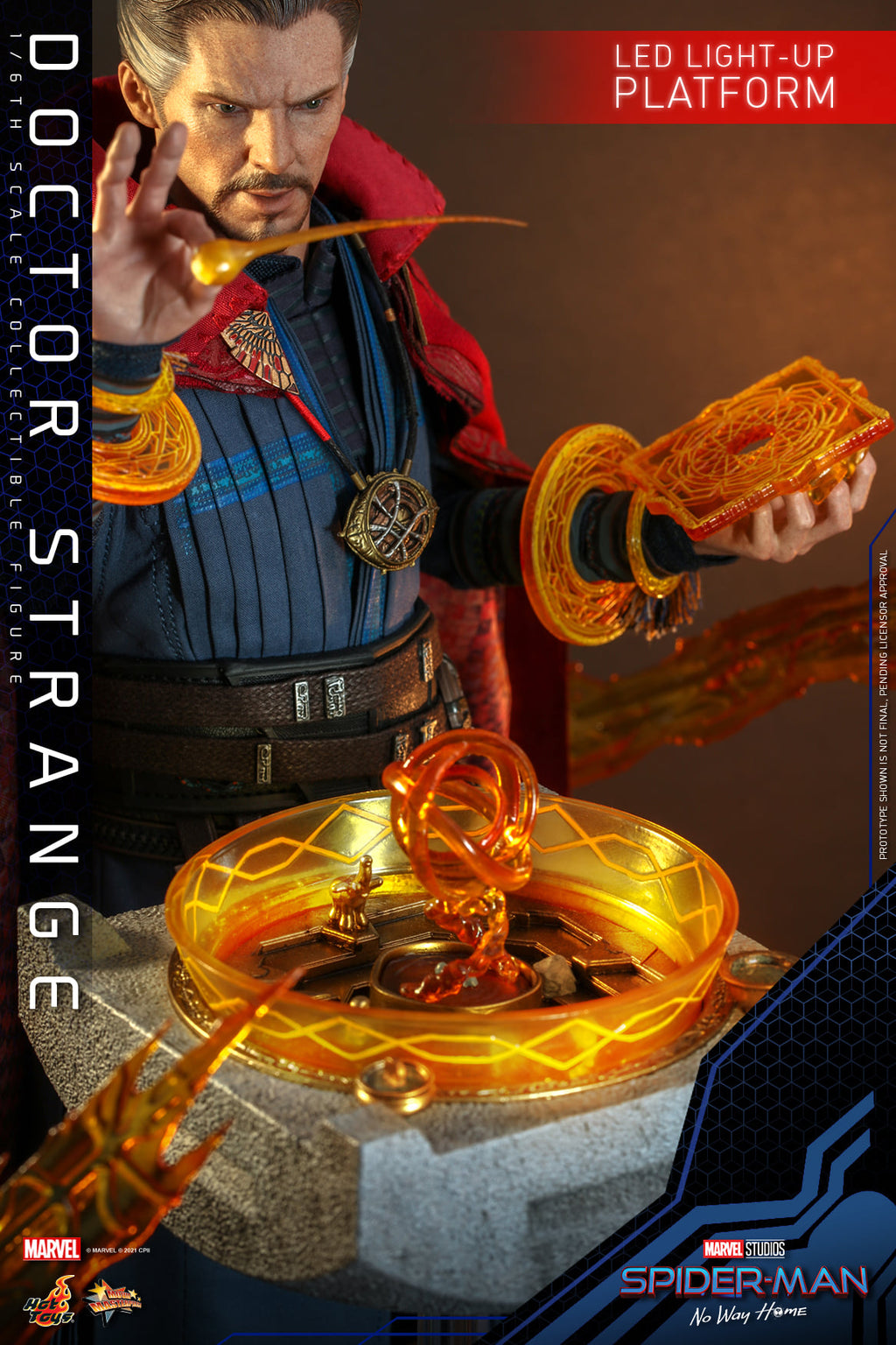 Hot Toys MMS629 1/6 Spiderman No Way Home : Doctor Strange