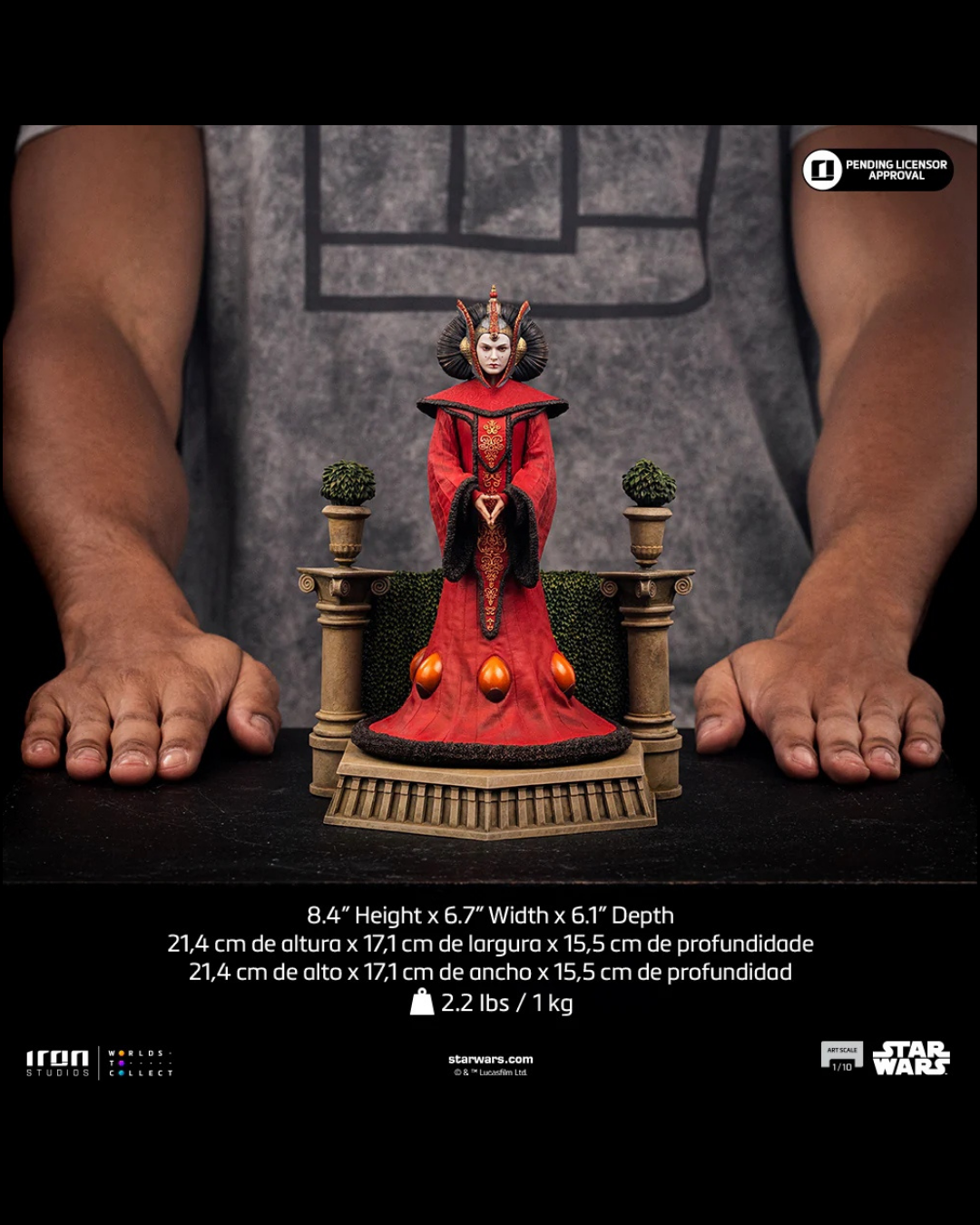 Iron Studios Art Scale 1/10 Star Wars - Padme Amidala