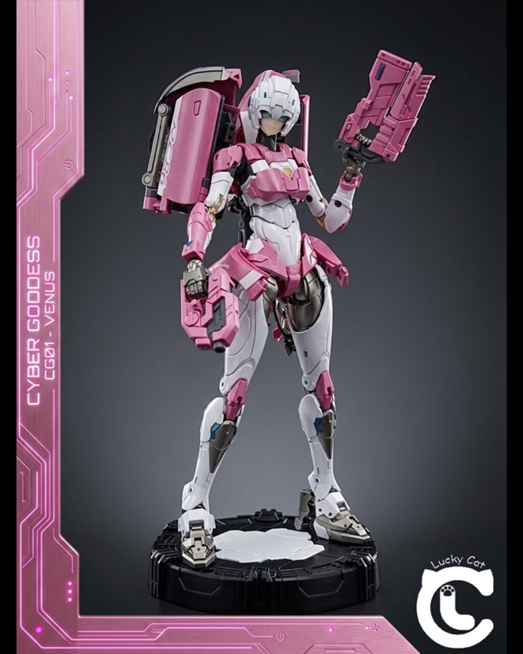 Lucky Cat Cyber Goddess CG01 - Venus