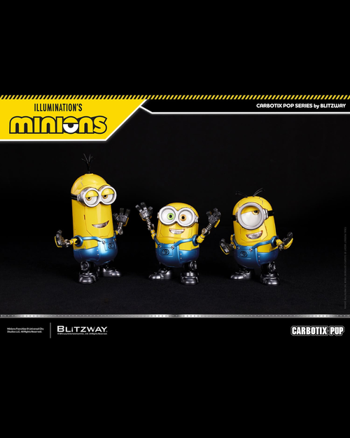 Blitzway BW-CA-11404 Carbotix Pop : Minions - Bob Stuart & Kevin (DX Ver.)