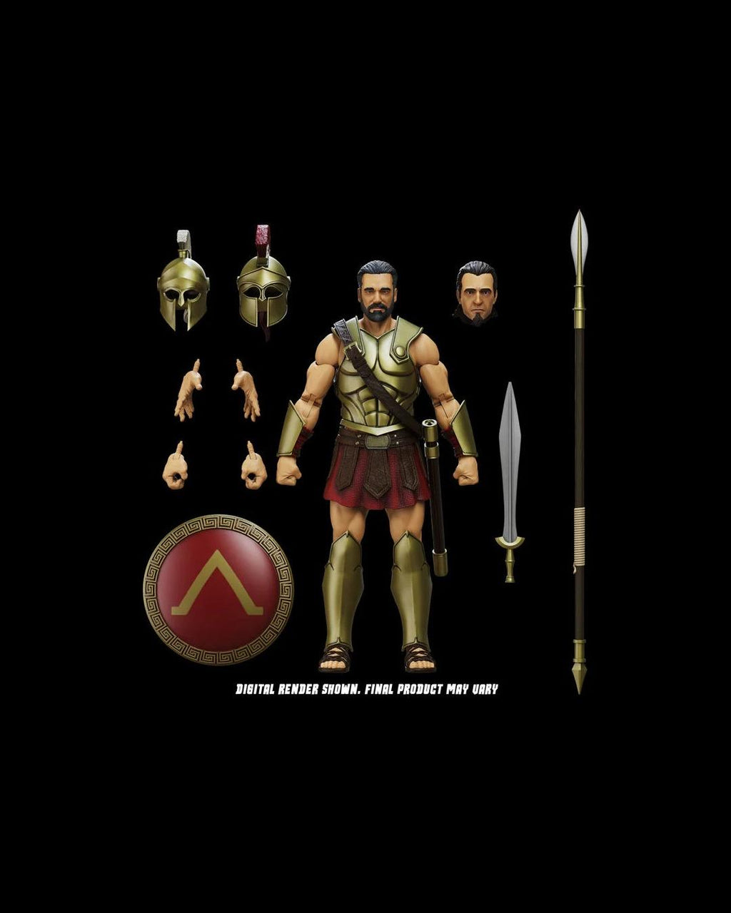 Boss Fight Studio 1/12 Epic HACKS Core Wave 2 :  Spartan Warrior (Pride of Sparta) USD 38