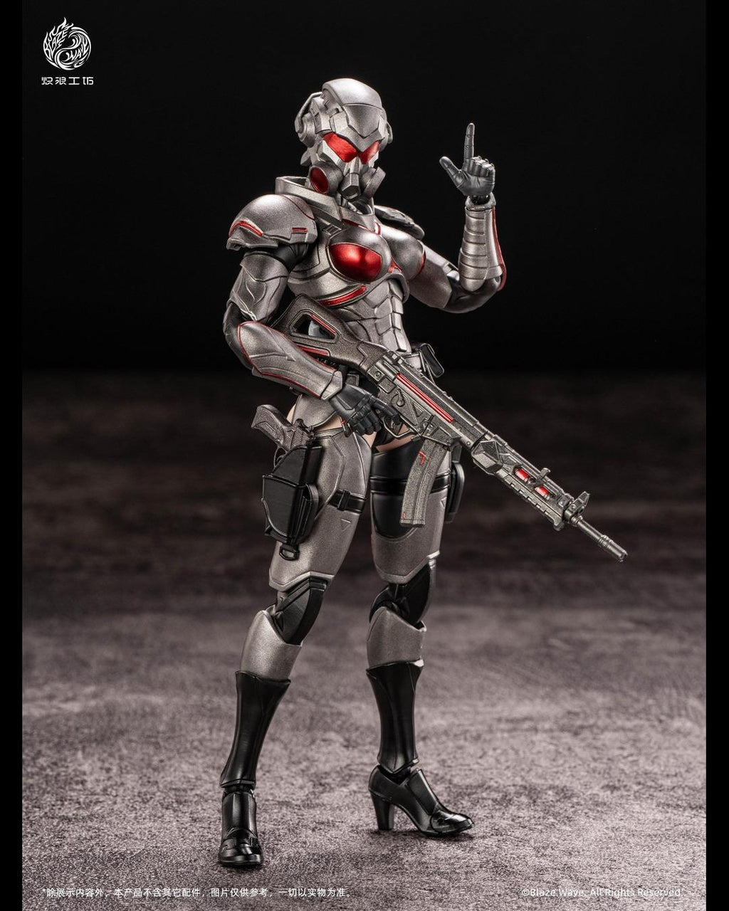 Blazing Wave Studio 1/12 Valkyrie : Brunhilde