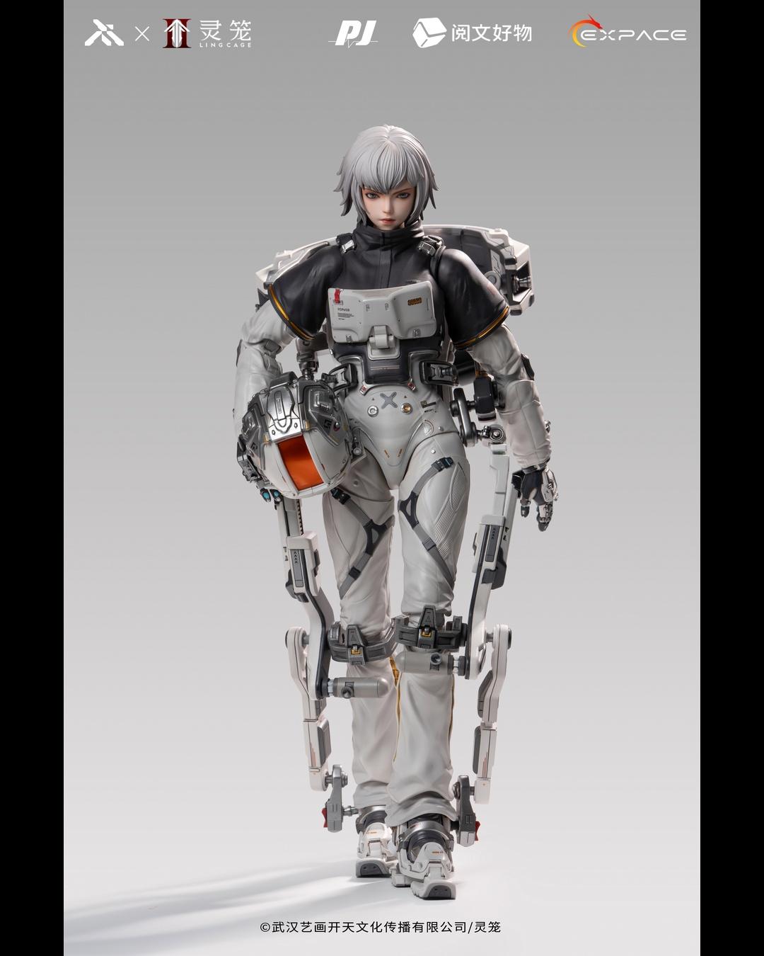 Moki Magic x Ling Cage MM-001 1/6 Swiftspace EVA Suit Bai Yuekui (Standard Ver.)