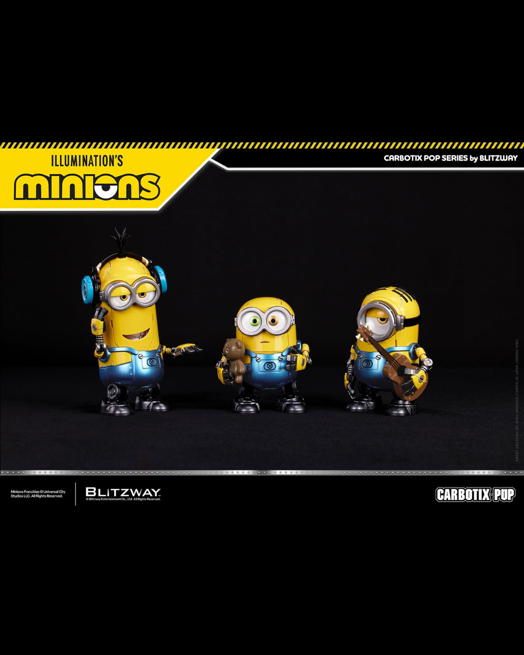 Blitzway BW-CA-11404 Carbotix Pop : Minions - Bob Stuart & Kevin (DX Ver.)