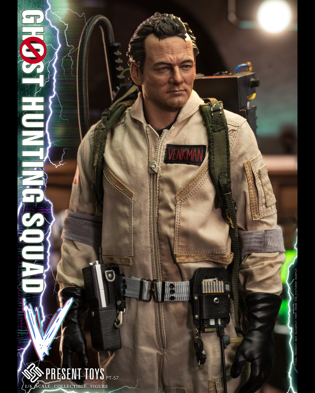 PRESENT TOYS PT-SP57 PT-SP58 PT-SP77 PT-SP78 1/6 Ghost Hunting Squad 4-Pack (Complete Set)