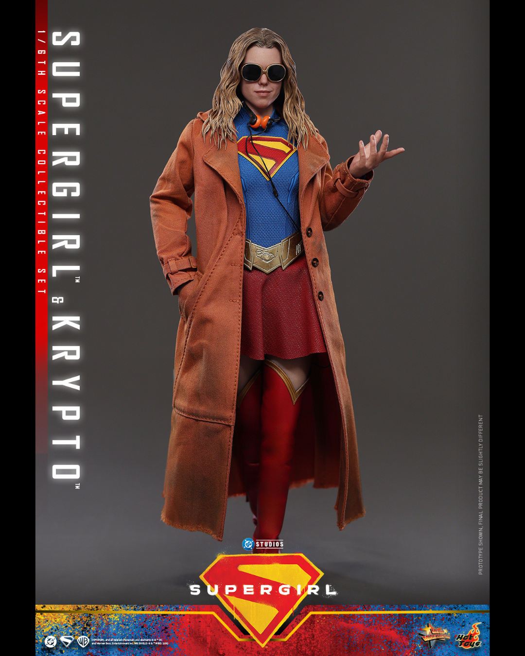 Hot Toys MMS869 1/6 Supergirl & Krypto - Supergirl