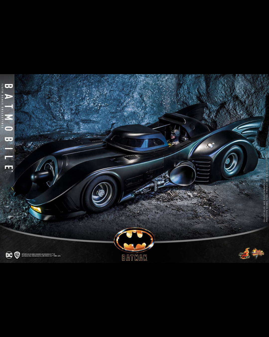 Hot Toys MMS694 1/6 Batman 1989 The Batmobile