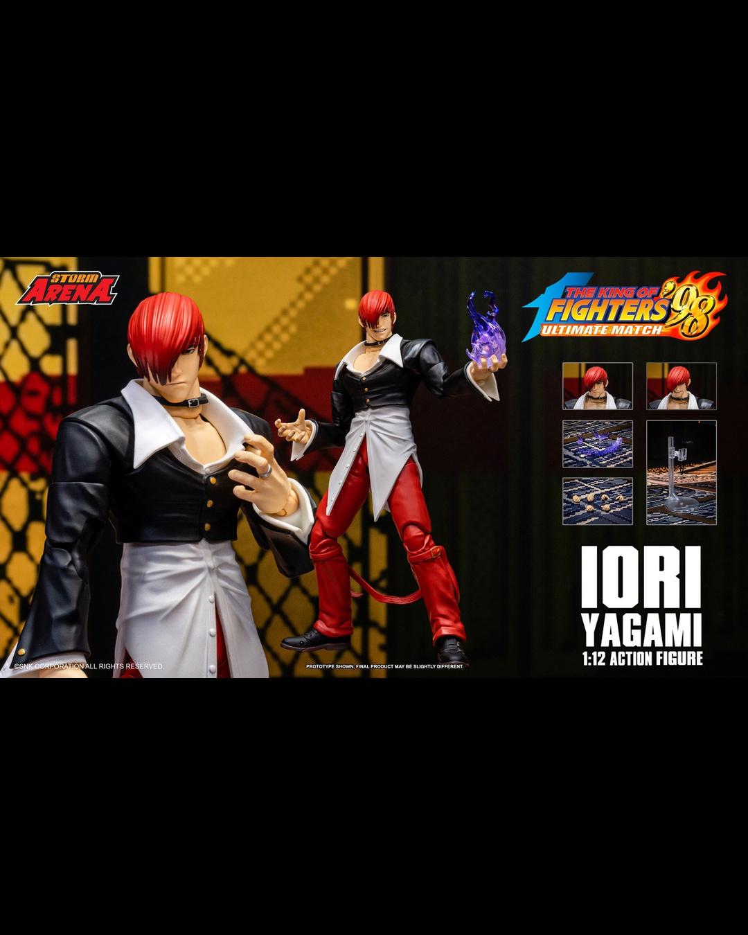 Storm Arena KFSA04 1/12 The King of Fighters 98 Ultimate Match Iori Yagami