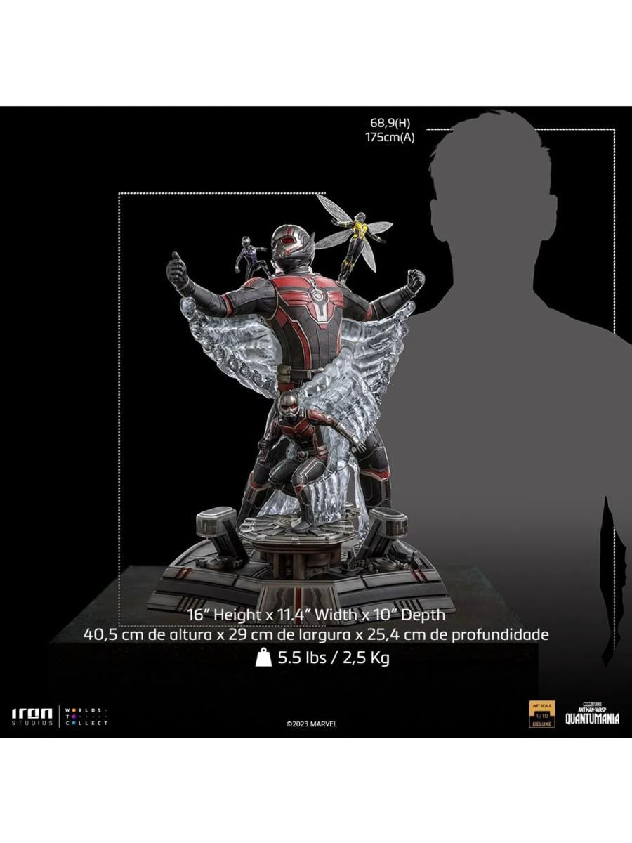 Iron Studios Art Scale Deluxe 1/10 Quantumania Ant-Man and the Wasp