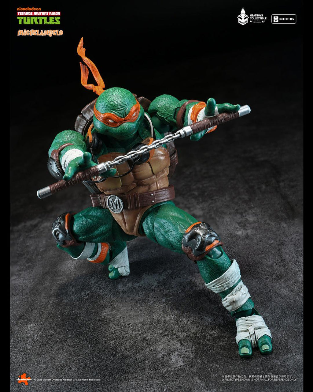 HeatBoys HB0105 1/12 TMNT Michelangelo (Standard Edition)