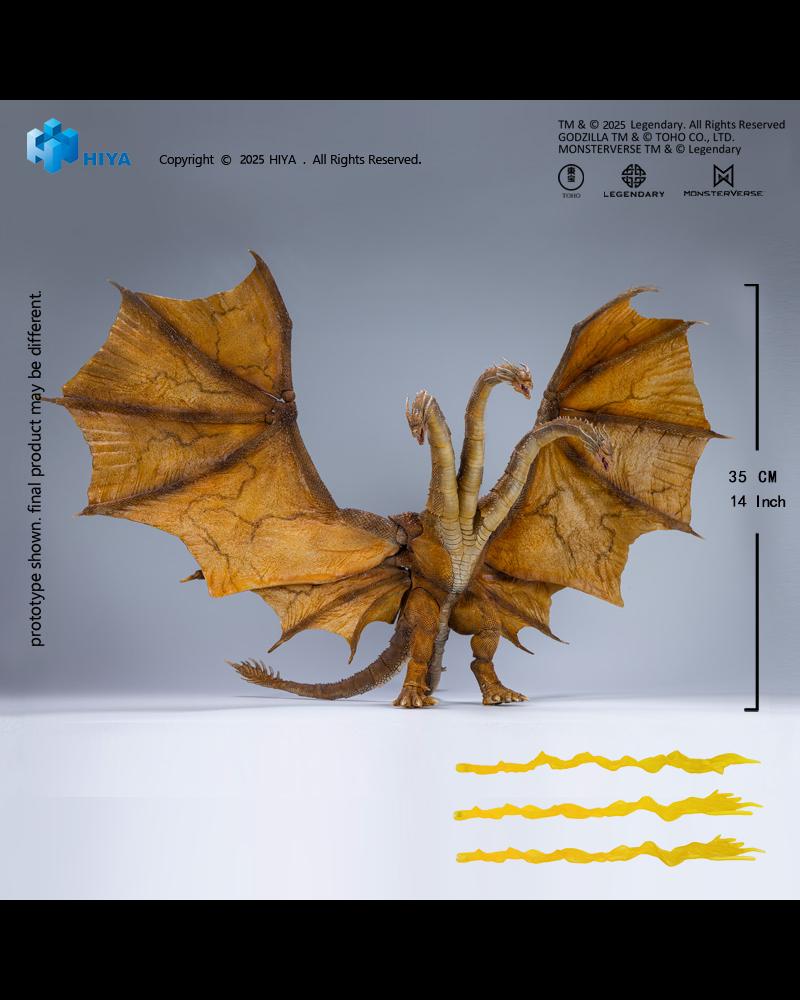 HIYA TOYS EBG0234 Godzilla King of the Monsters (2019) King Ghidorah 2.0 (Re-Run)