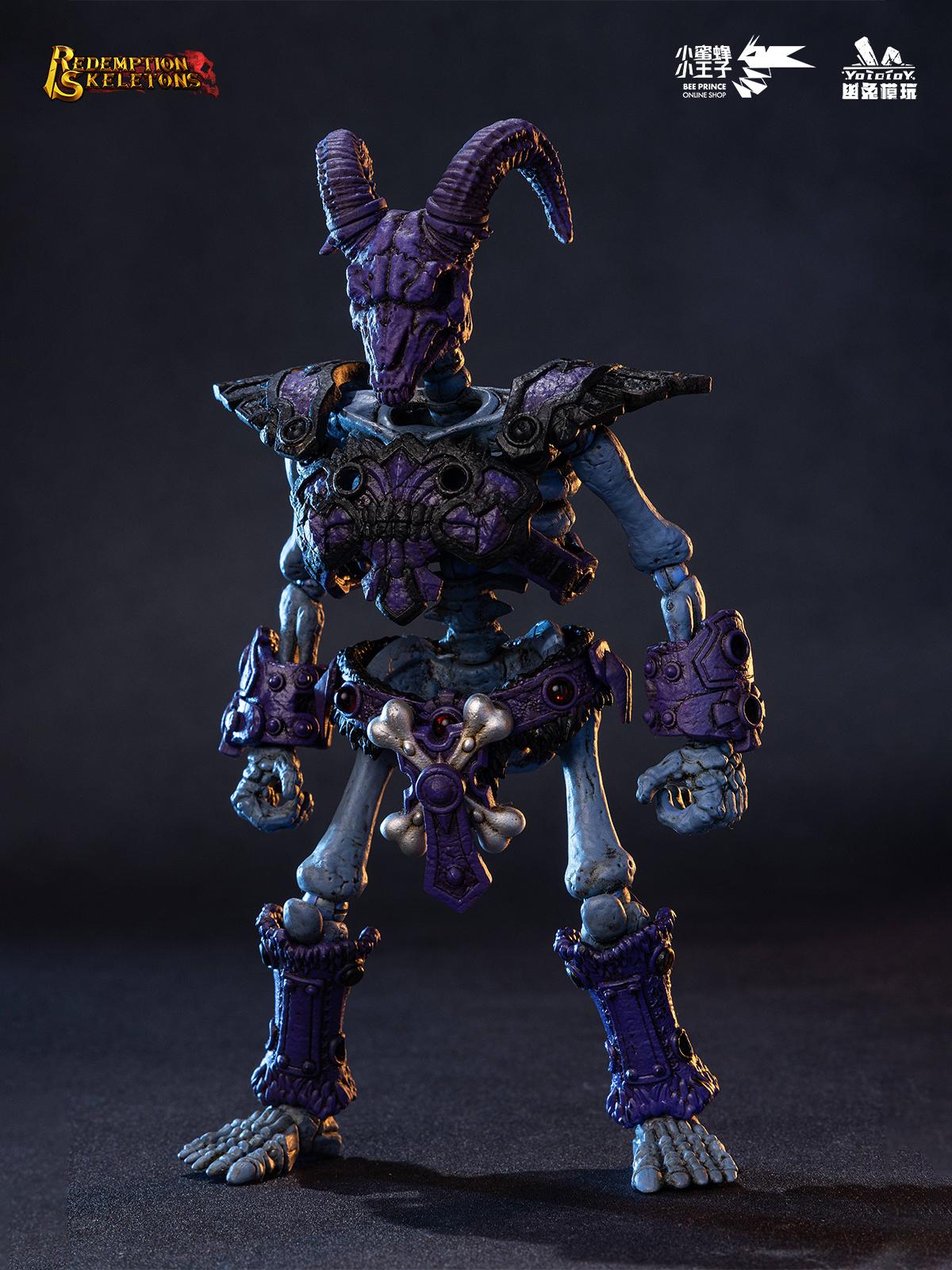YOTO Toys YTSS-005 1/12 Skeleton Legion Arcane Mage - Skeleton Summoner