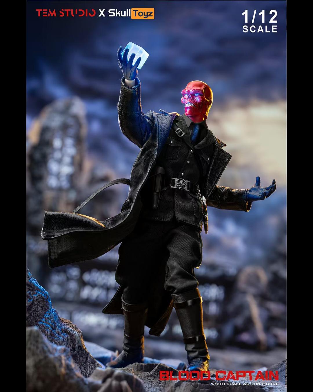 TEM STUDIO TEMS007B 1/12 Blood Captain (Black Uniform)