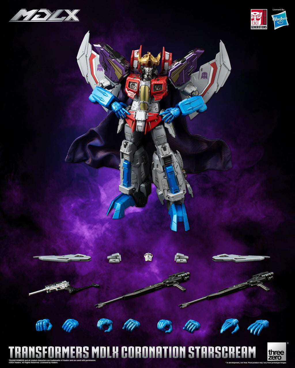 Threezero 3Z0832 Transformers - MDLX Coronation Starscream