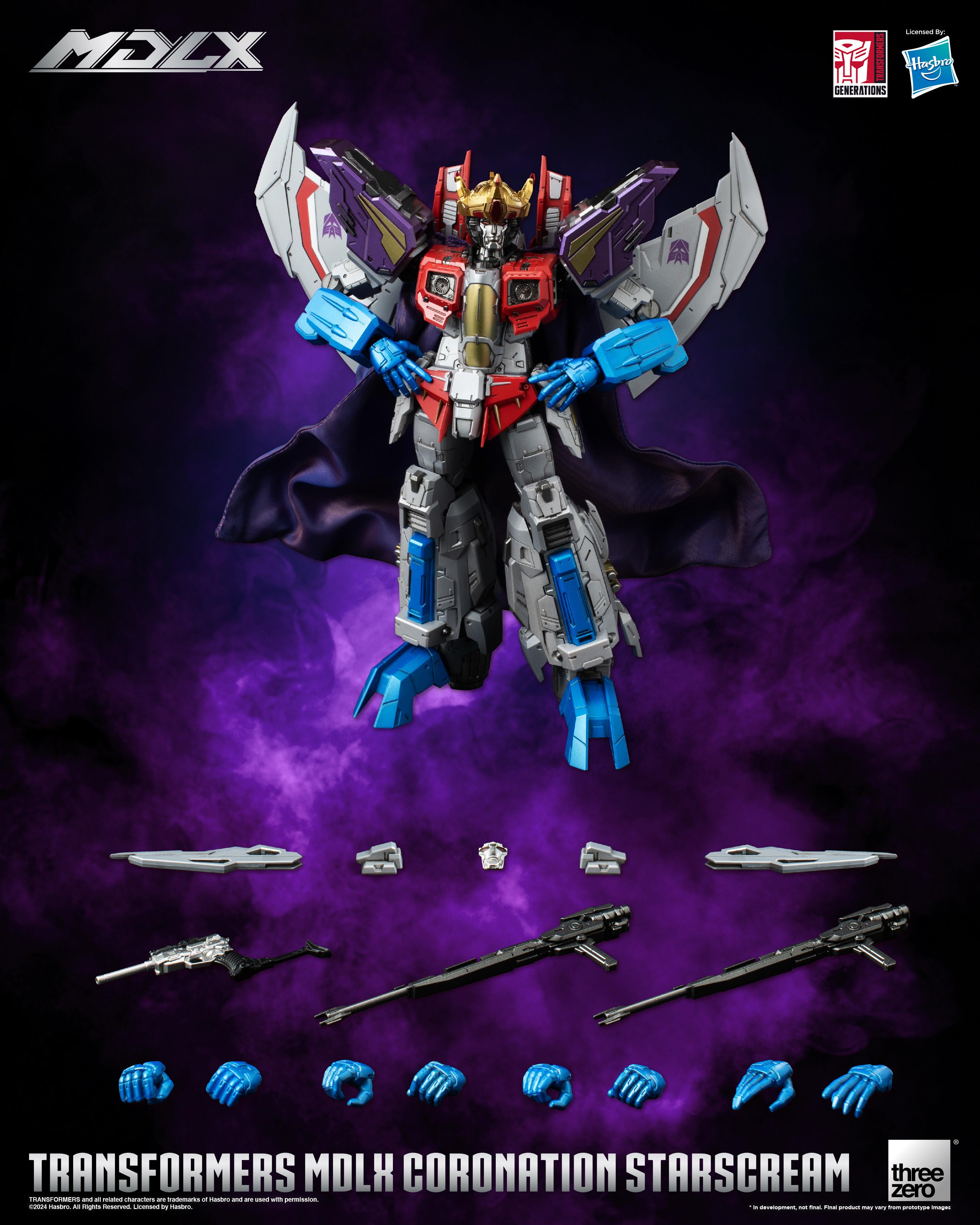 Threezero 3Z0832 Transformers - MDLX Coronation Starscream