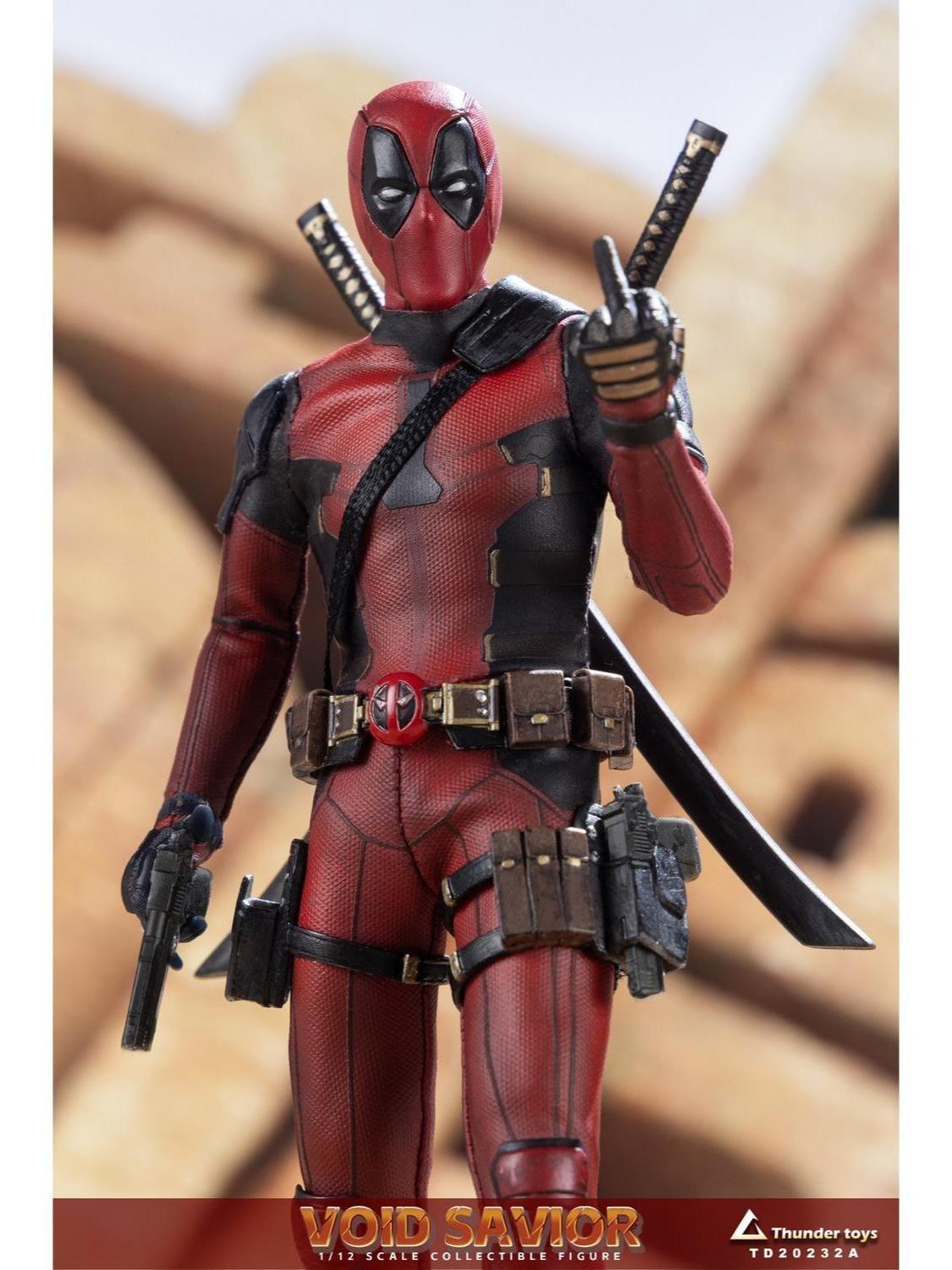 Thunder Toys TD20232A 1/12 The Void Savior (Red Ninja)