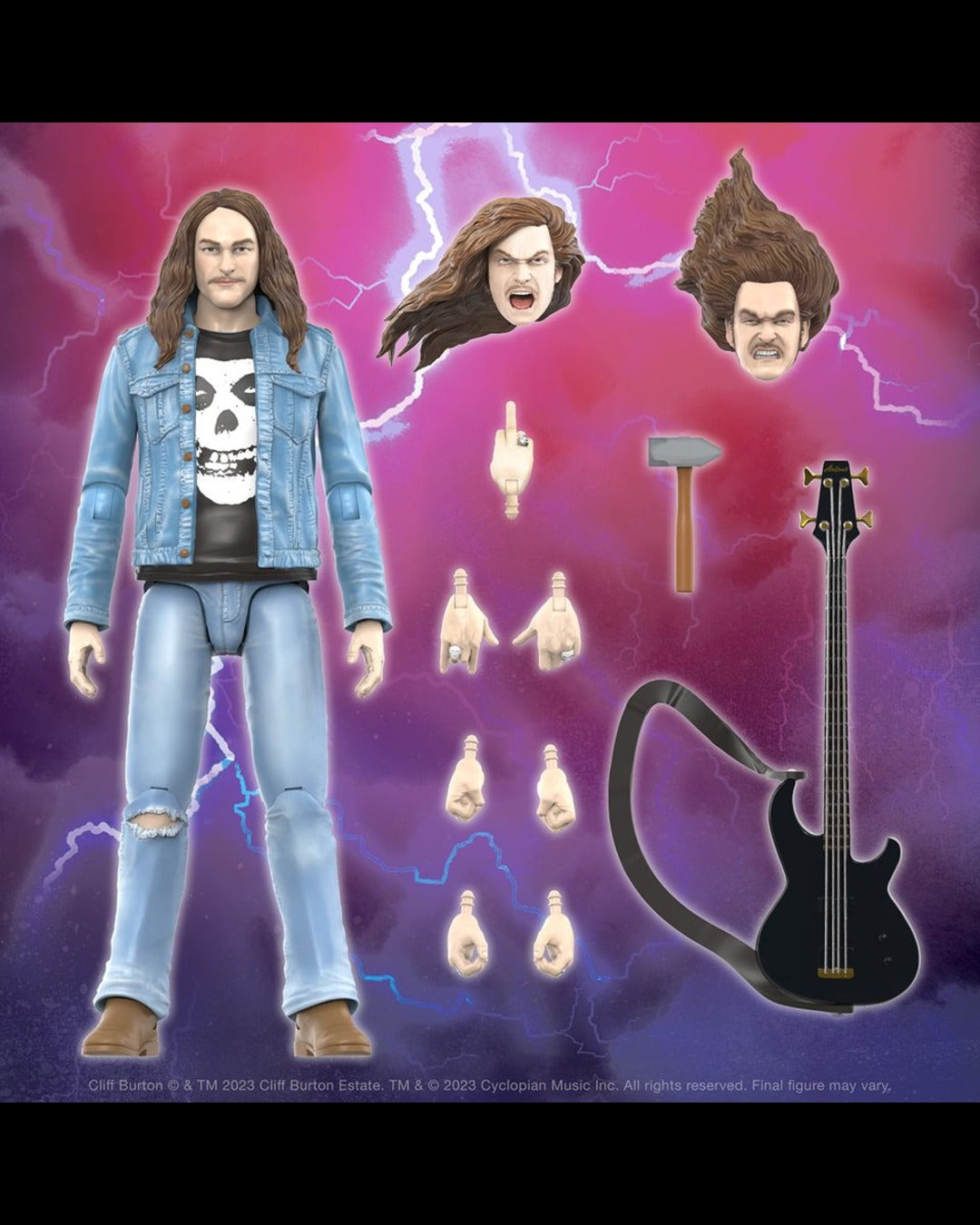 Super7 ULTIMATES! Wave 1 : Cliff Burton