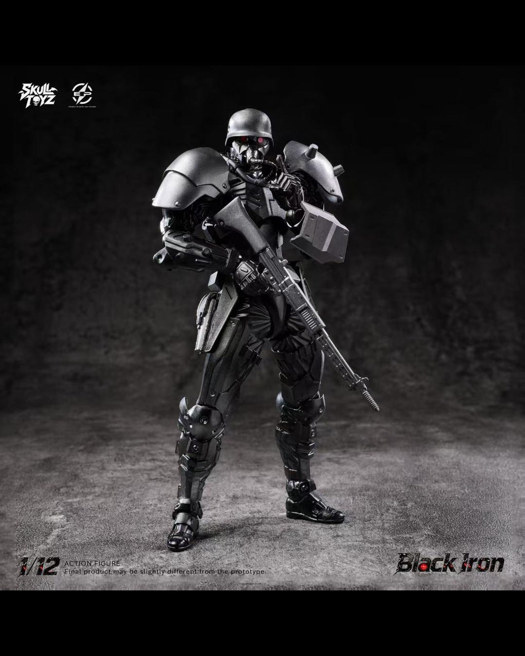 Skull Toyz x Snake SK002-A 1/12 Black Iron (Classic Solo)