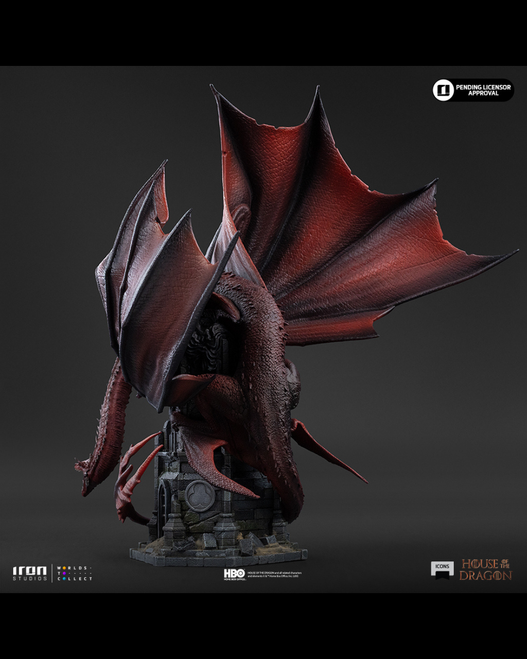 Iron Studios ICONS 1/10 House of the Dragon - Caraxes