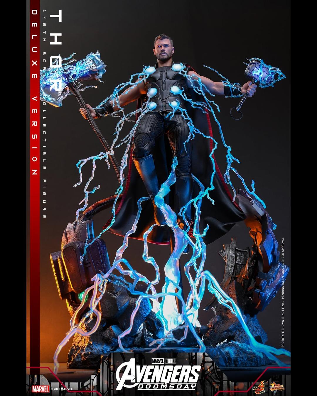 Hot Toys MMS919 1/6 Avengers Doomsday Thor (DX Ver.)