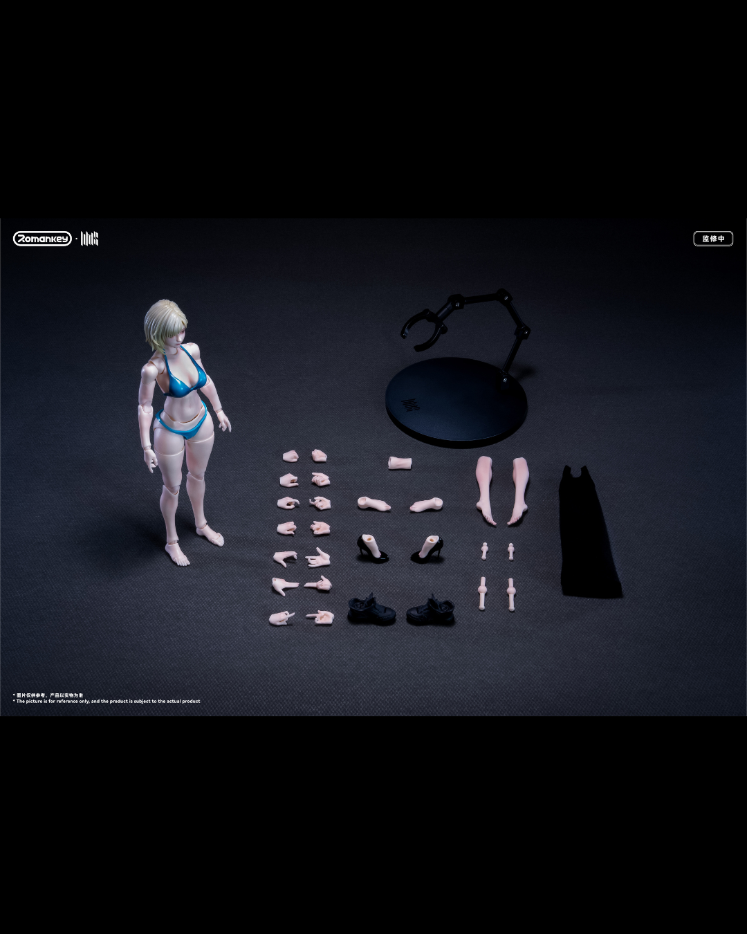 Romankey UMS004 1/12 Super Articulated Female Mia Body (Pre-Painted Limited Edition)