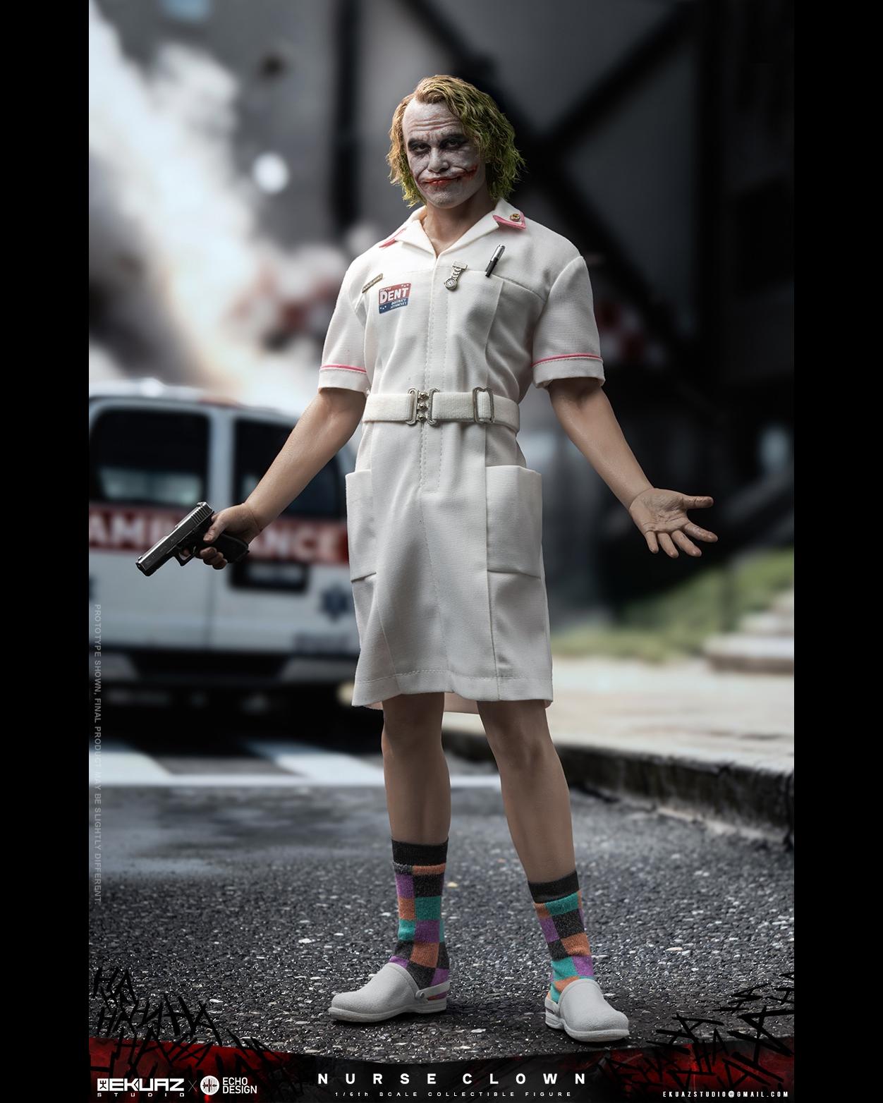 EKUAZ STUDIO x ECHO DESIGN EKS014 1/6 Nurse Clown