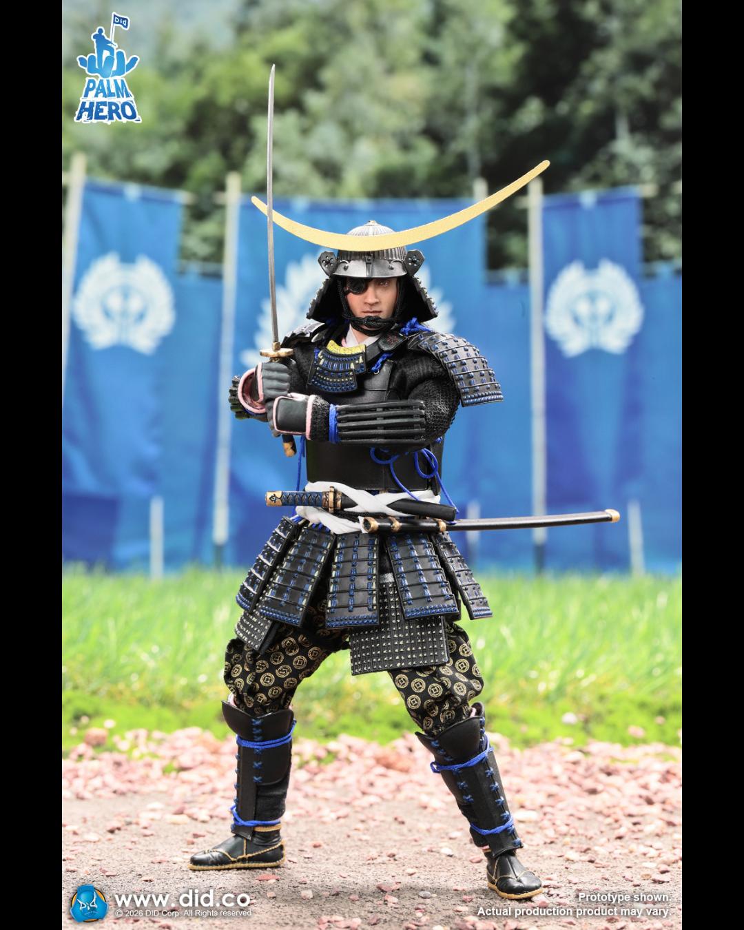 DID XJ80030 1/12 Palm Hero Japan Samurai Series 4 - Date Masamune