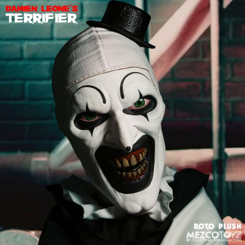 Mezco Toyz 18” MDS ROTO PLUSH : Terrifier Art the Clown