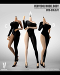 VERYCOOL VCD-07 1/6 Platinum Silicone Female Body (Black Jumpsuit)