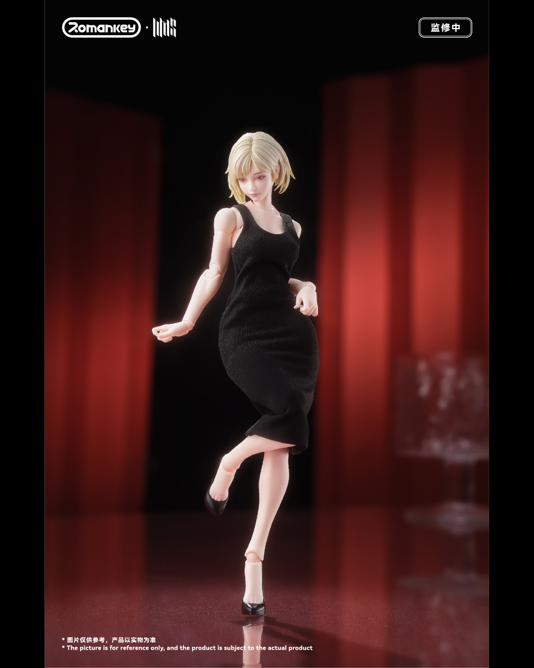 Romankey UMS004 1/12 Super Articulated Female Mia Body (Pre-Painted Limited Edition)