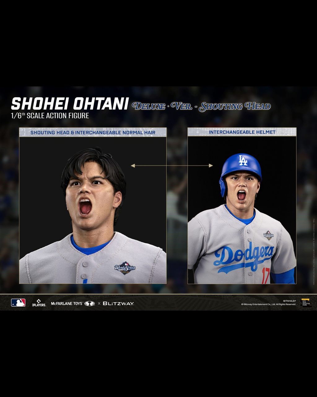 Blitzway BW-UMS-12702 1/6 Los Angeles Dodgers Shohei Ohtani (DX Ver.)