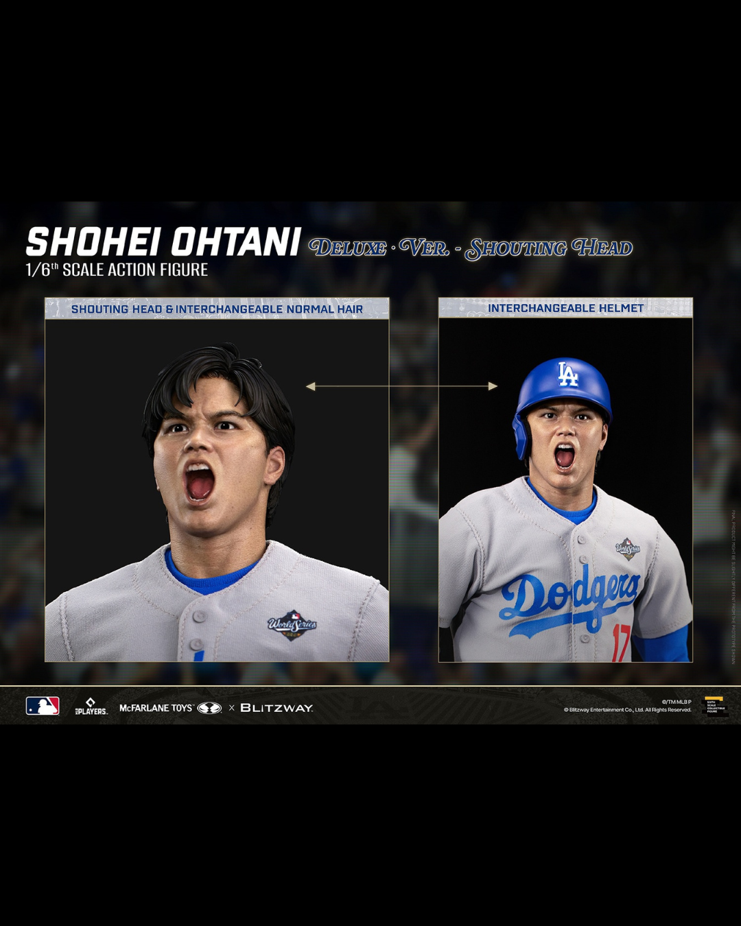 Blitzway BW-UMS-12702 1/6 Los Angeles Dodgers Shohei Ohtani (DX Ver.)