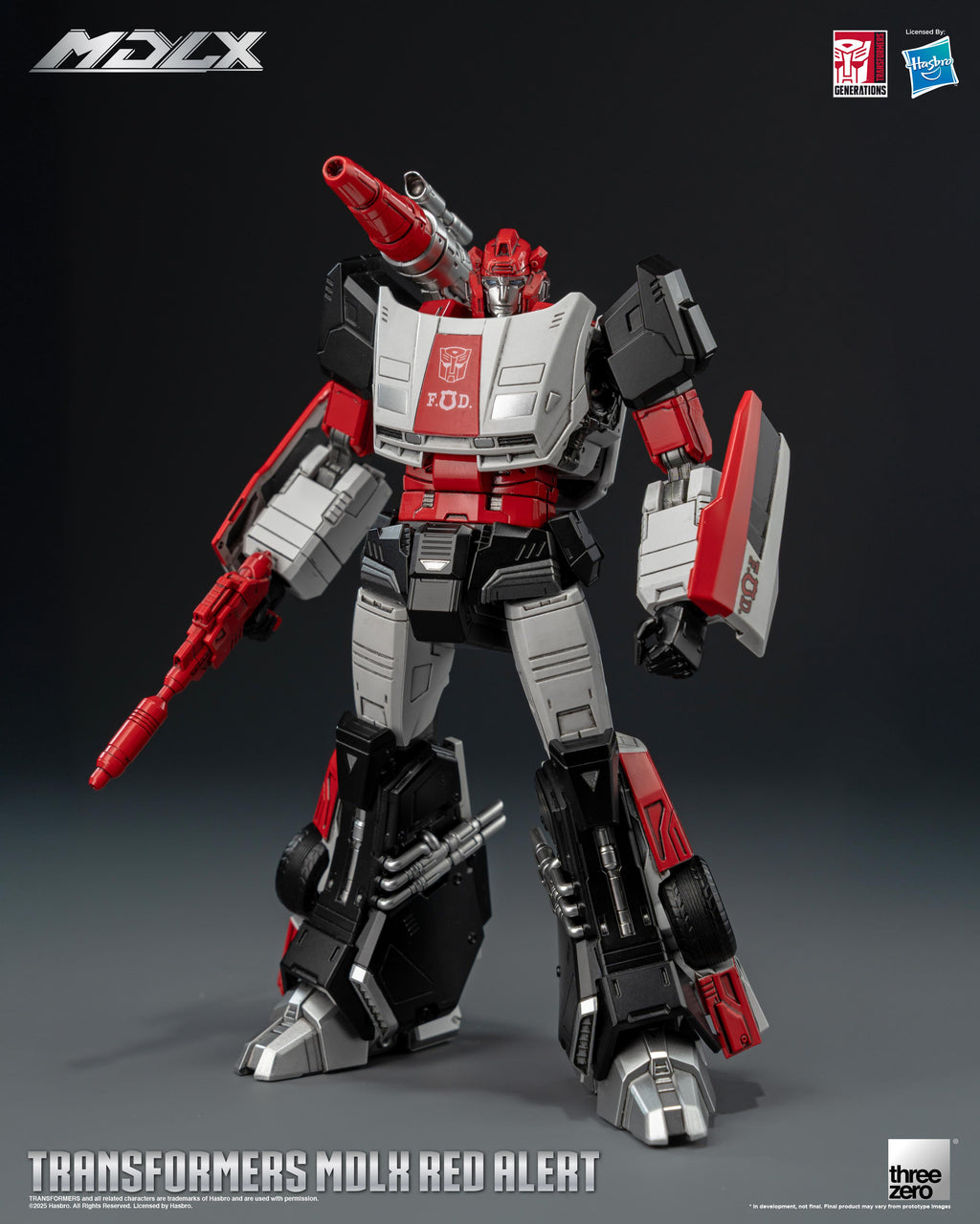 Threezero 3Z0833 Transformers - MDLX Red Alert