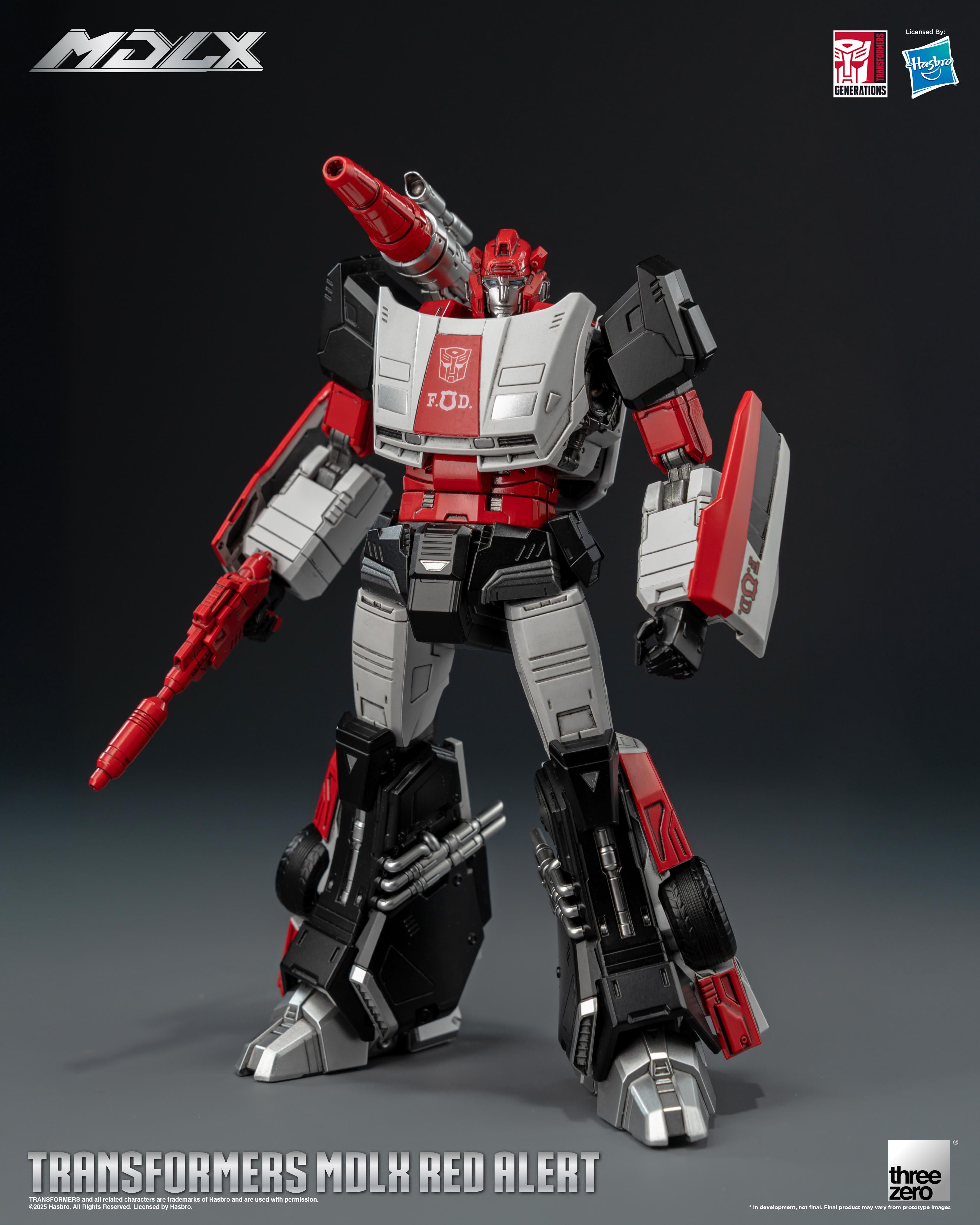 Threezero 3Z0833 Transformers - MDLX Red Alert