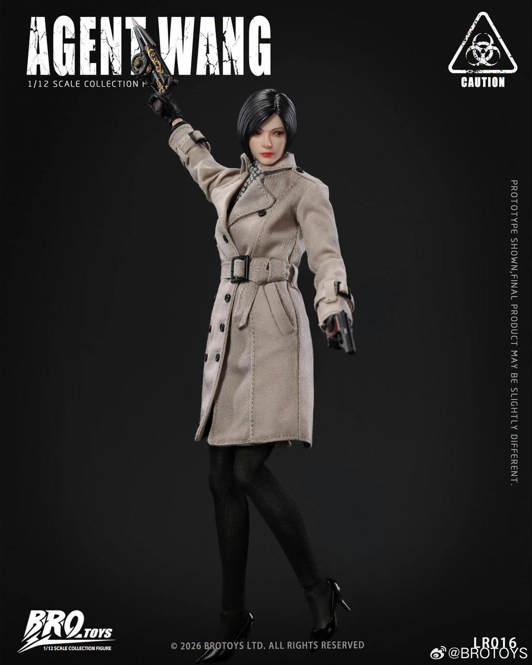 BROTOYS LR016 1/12 Agent Wang