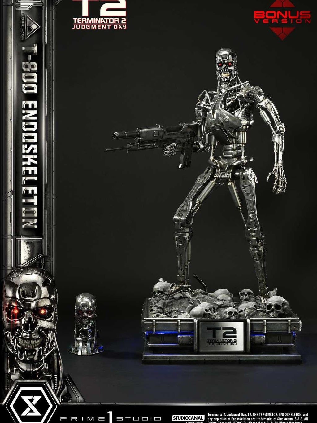 Prime 1 Studio MMT2-01DX 1/3 Terminator 2 T-800 Endoskeleton (Deluxe)