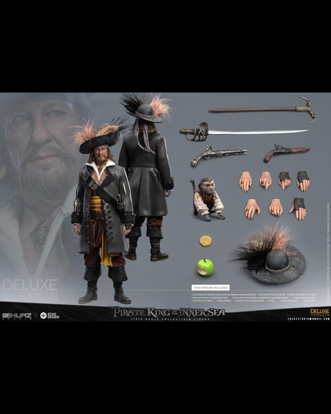 EKUAZ Studio x Echo Design EKS012D 1/6 Pirate King of the Inner Sea (Deluxe Ver.) (Re-Run)