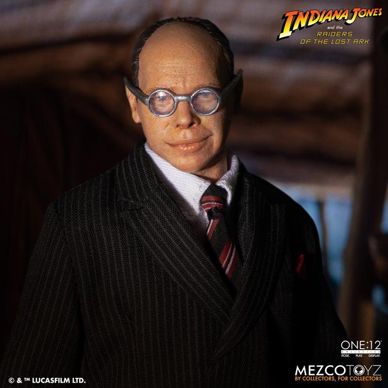 Mezco Toyz ONE:12 Collective Indiana Jones Major Toht Deluxe Boxed Set