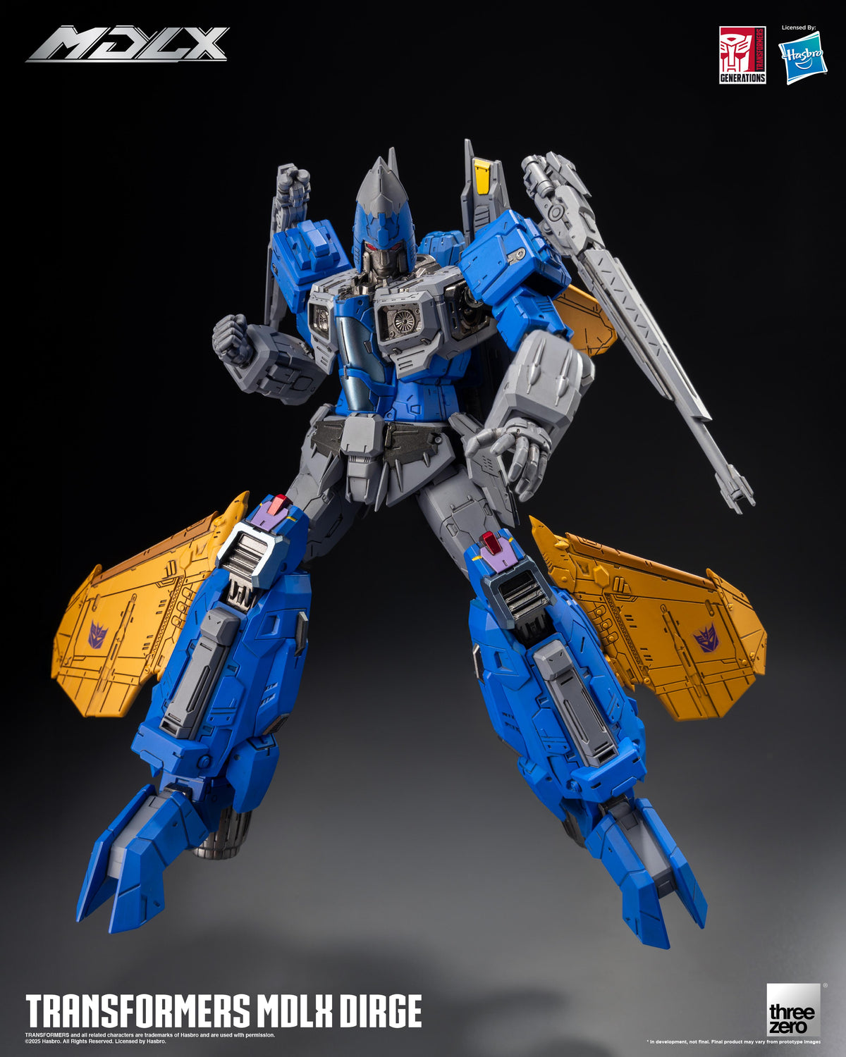 Threezero 3Z0888 Transformers - MDLX Dirge