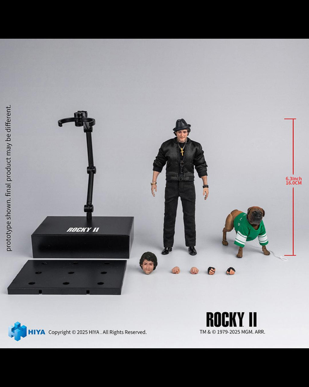 HIYA TOYS ESR0185 1/12 Rocky II : Rocky (Iconic Everyday Street Attire)