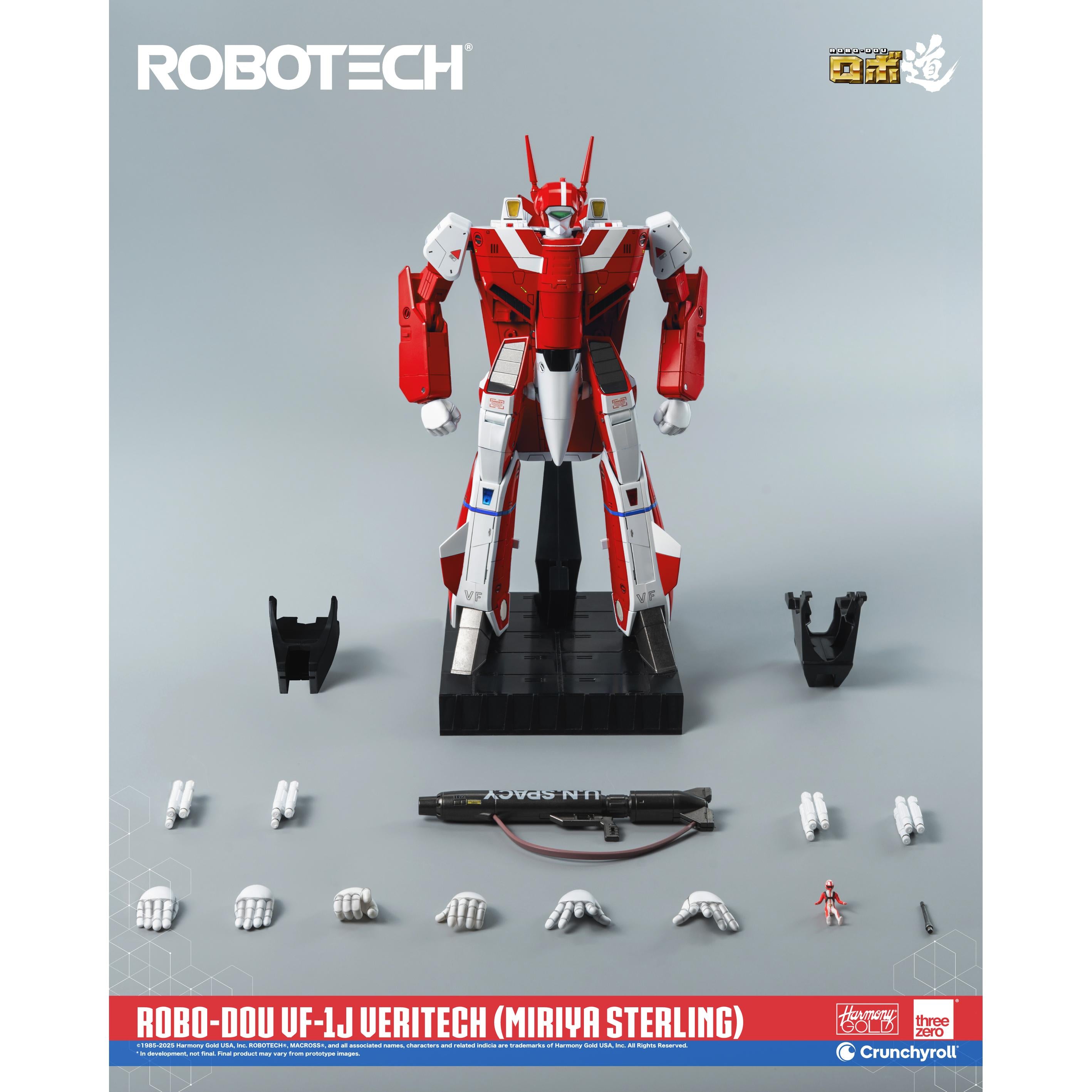 Threezero 3Z0361 1/72 ROBO-DOU ROBOTECH VF-1J Veritech (Miriya Sterling)