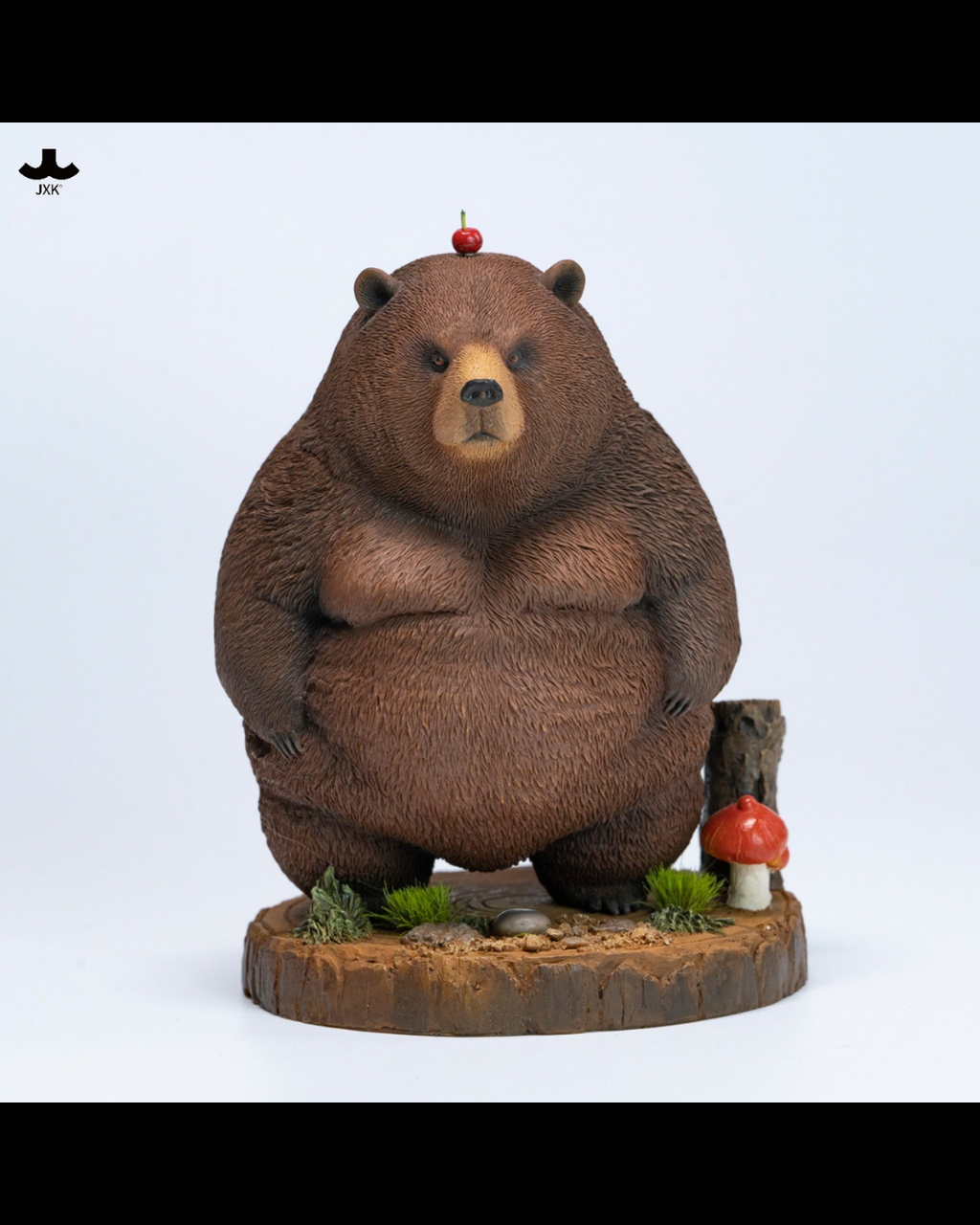 JXK JXK373 Non-Scale Chubby Bear - Diorama Included