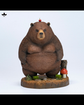 JXK JXK373 Non-Scale Chubby Bear - Diorama Included