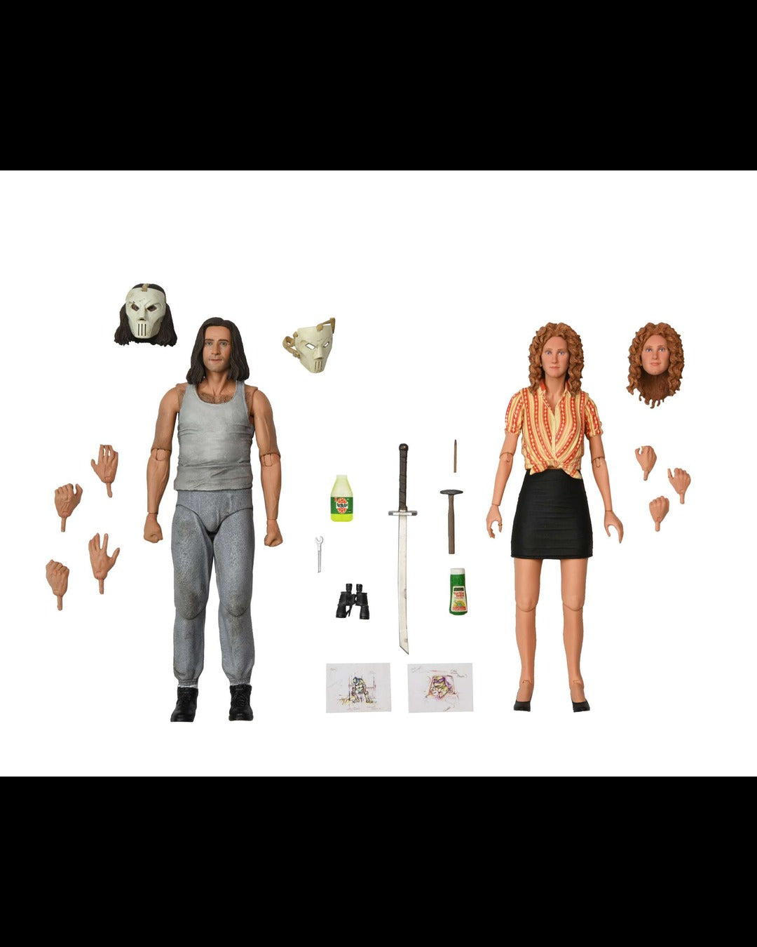 NECA April O'Neil and Casey Jones 2 Pack