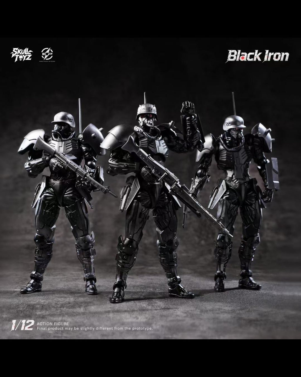 Skull Toyz x Snake SK002-B 1/12 Black Iron (Classic Team)