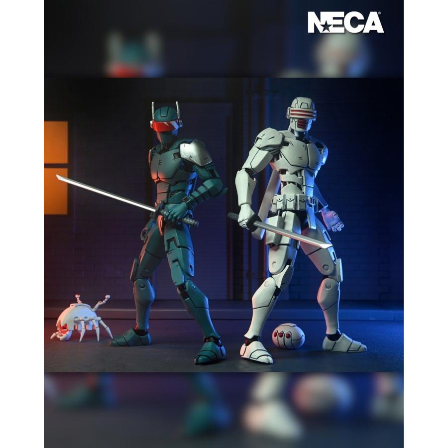 NECA 7" TMNT The Last Ronin Synja Robots 2-Pack