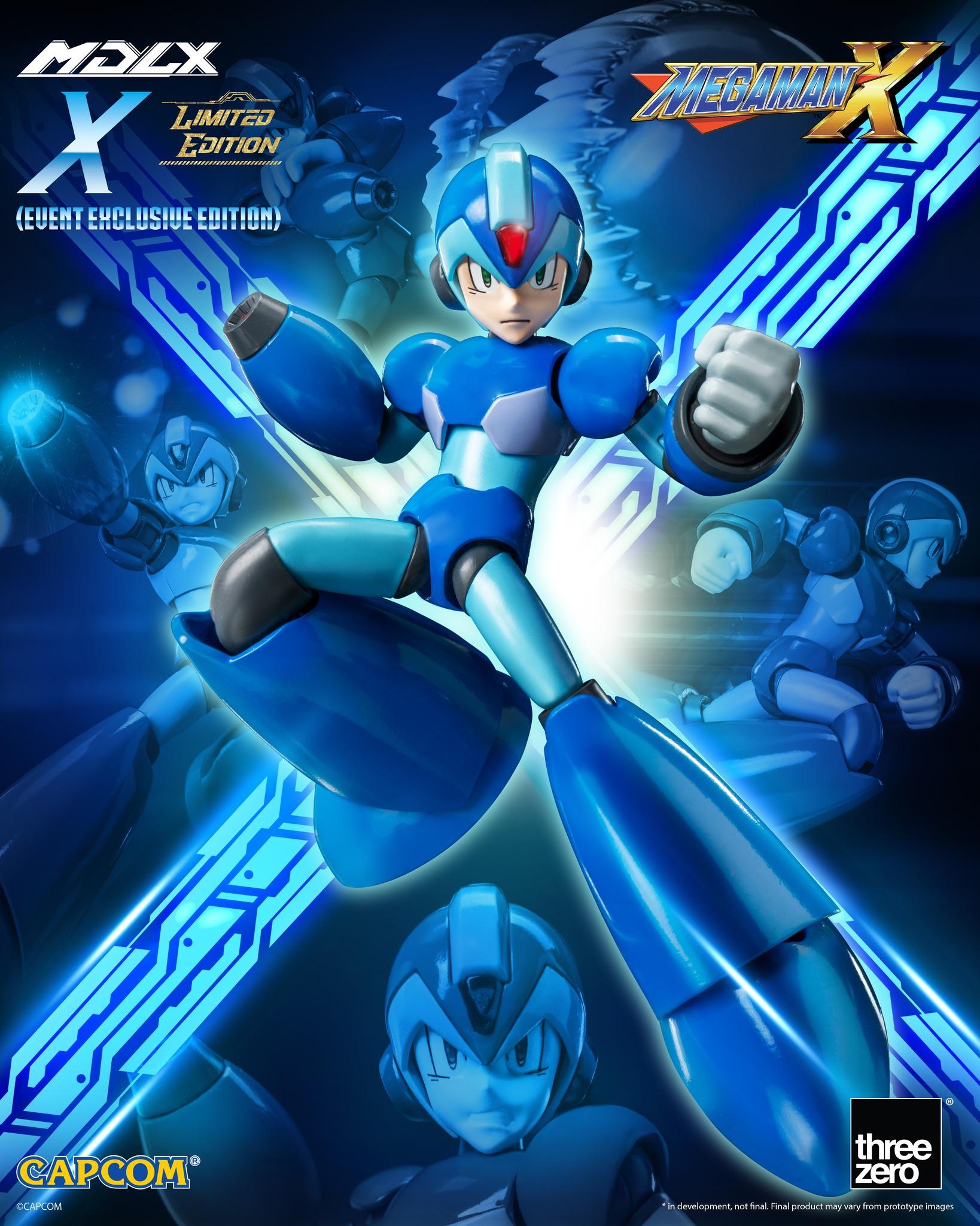 Threezero 3Z0883 MDLX X - Rockman X (Mega Man X) Event Exclusive
