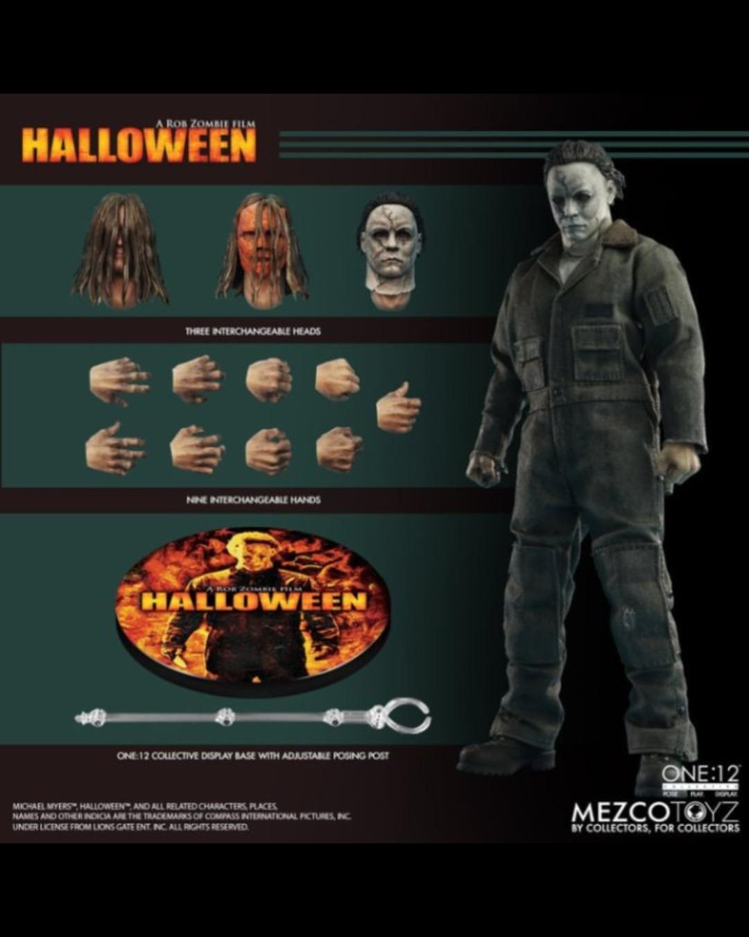 Mezco Toyz ONE:12 Collective Halloween (2007) Michael Myers