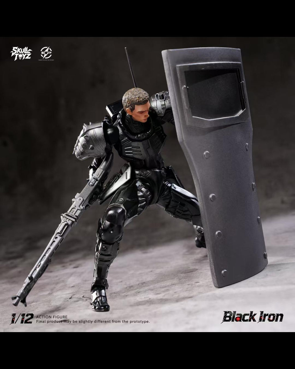 Skull Toyz x Snake SK003-B 1/12 Black Iron (Cyber Team)
