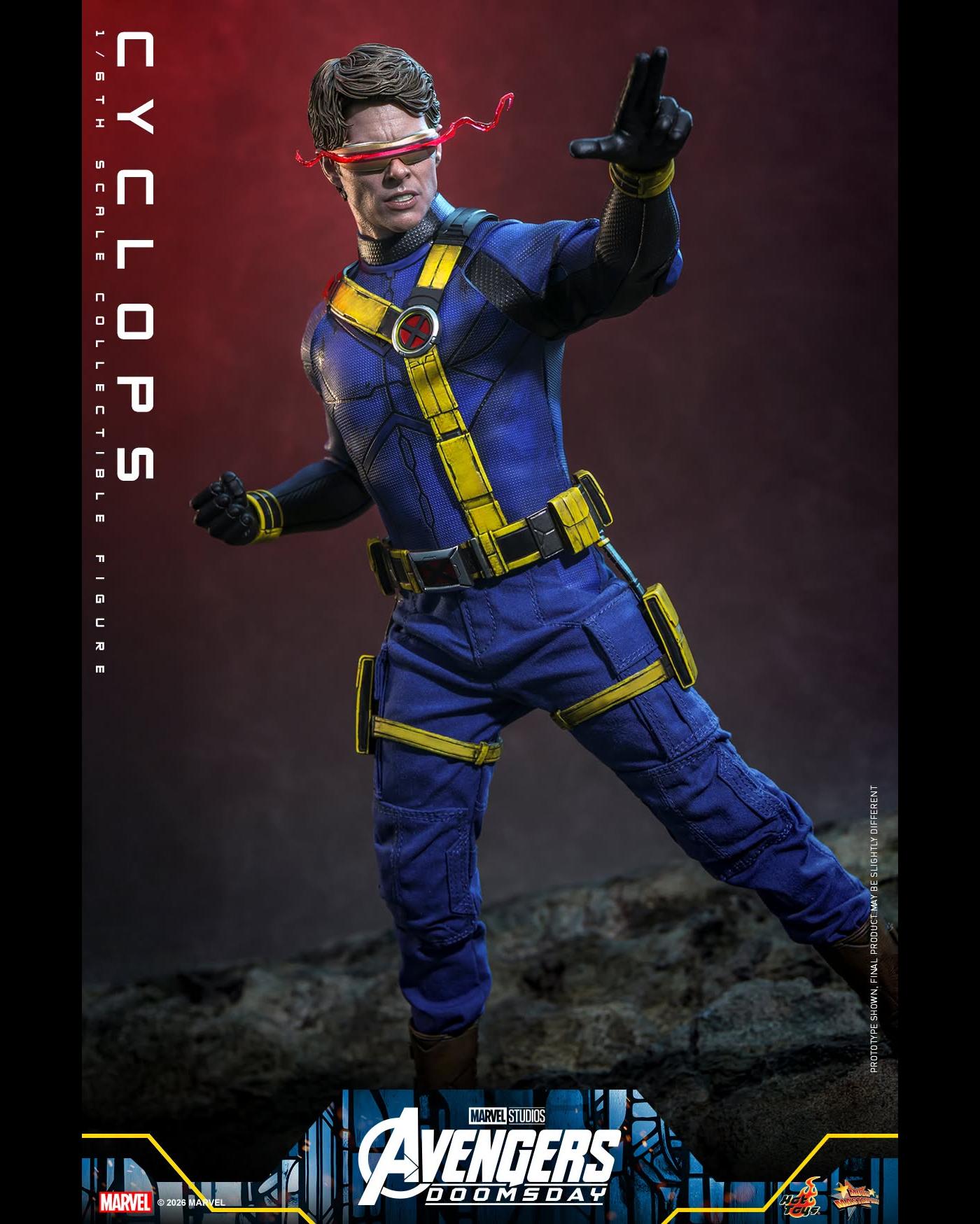 Hot Toys MMS908B 1/6 Avengers Doomsday Cyclops (Regular Ver.) (Special Edition)